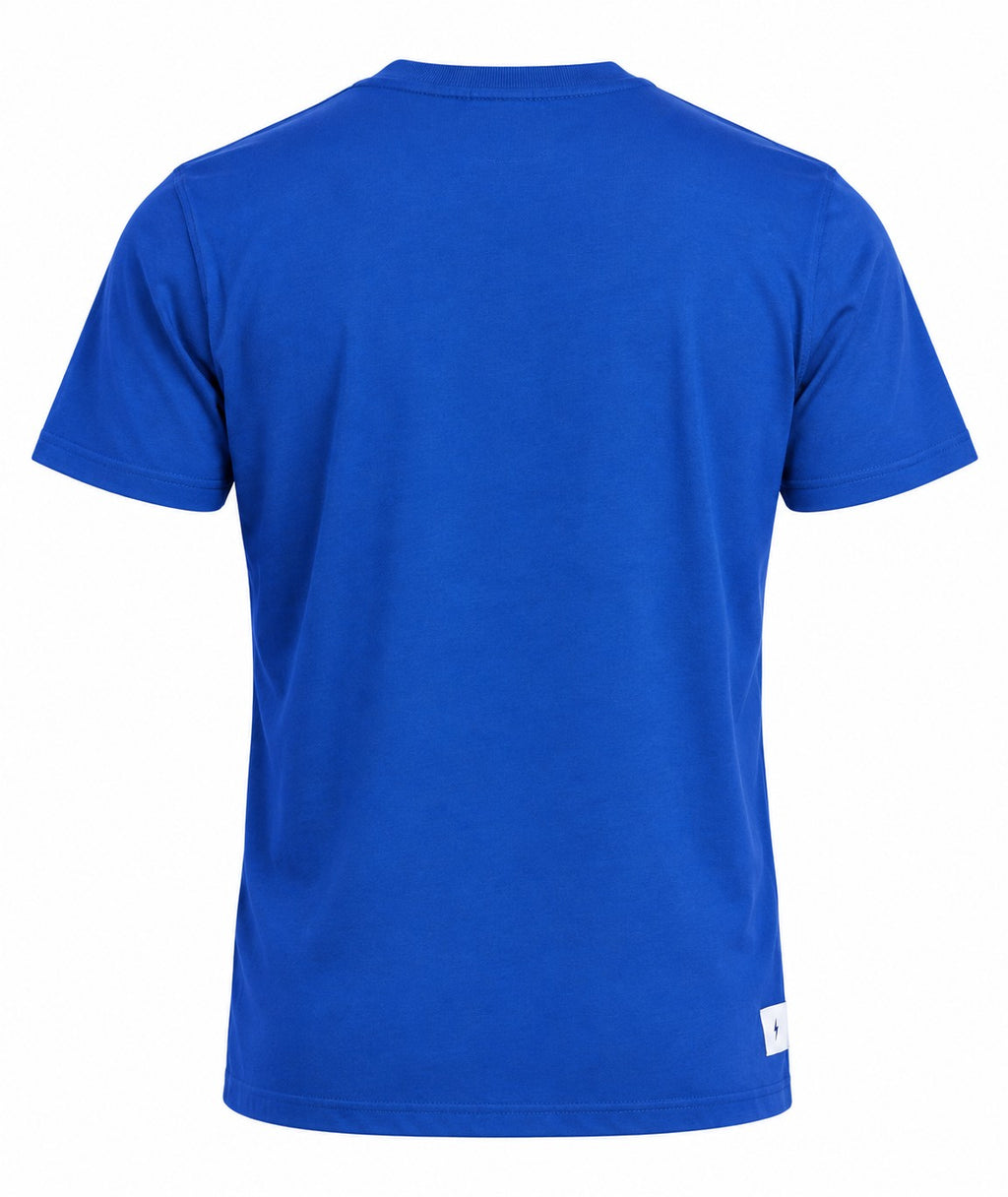 Camiseta Algodão Pima Oahu Lightning Bolt _ Royal