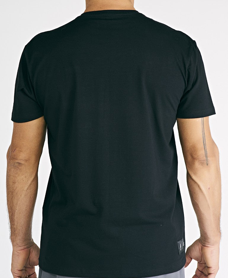 Camiseta Algodão Pima Peru - Preto