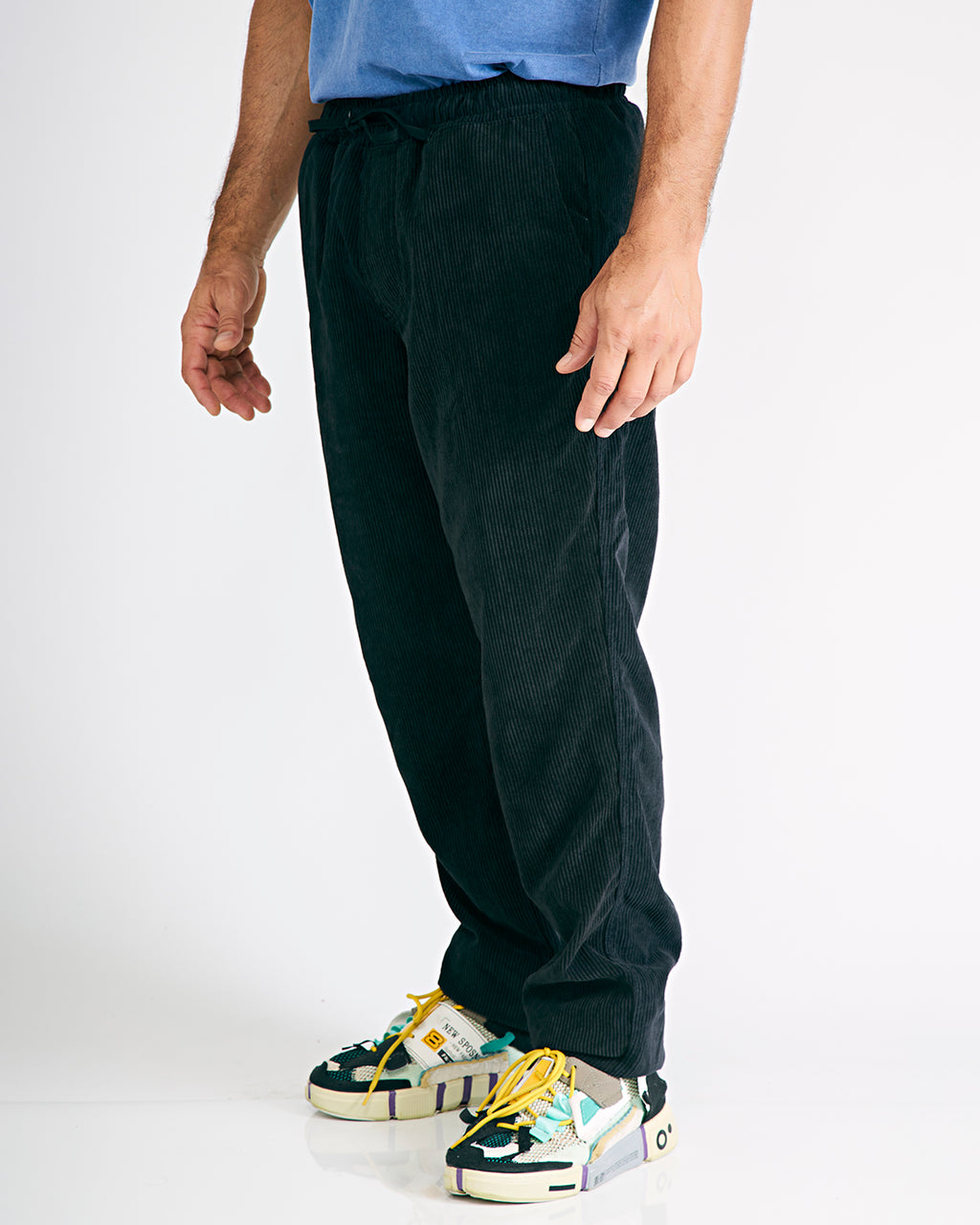 Calça Cotelê Backdoor - Preto