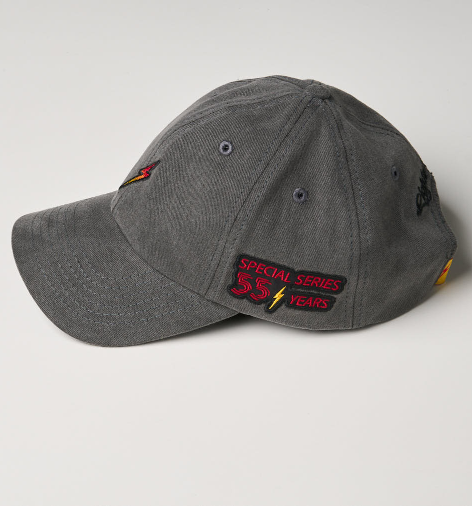 Boné Dad Hat Old 55 anos - Chumbo