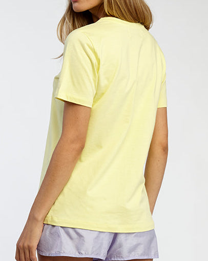 Camiseta Flower Bolt - Amarela