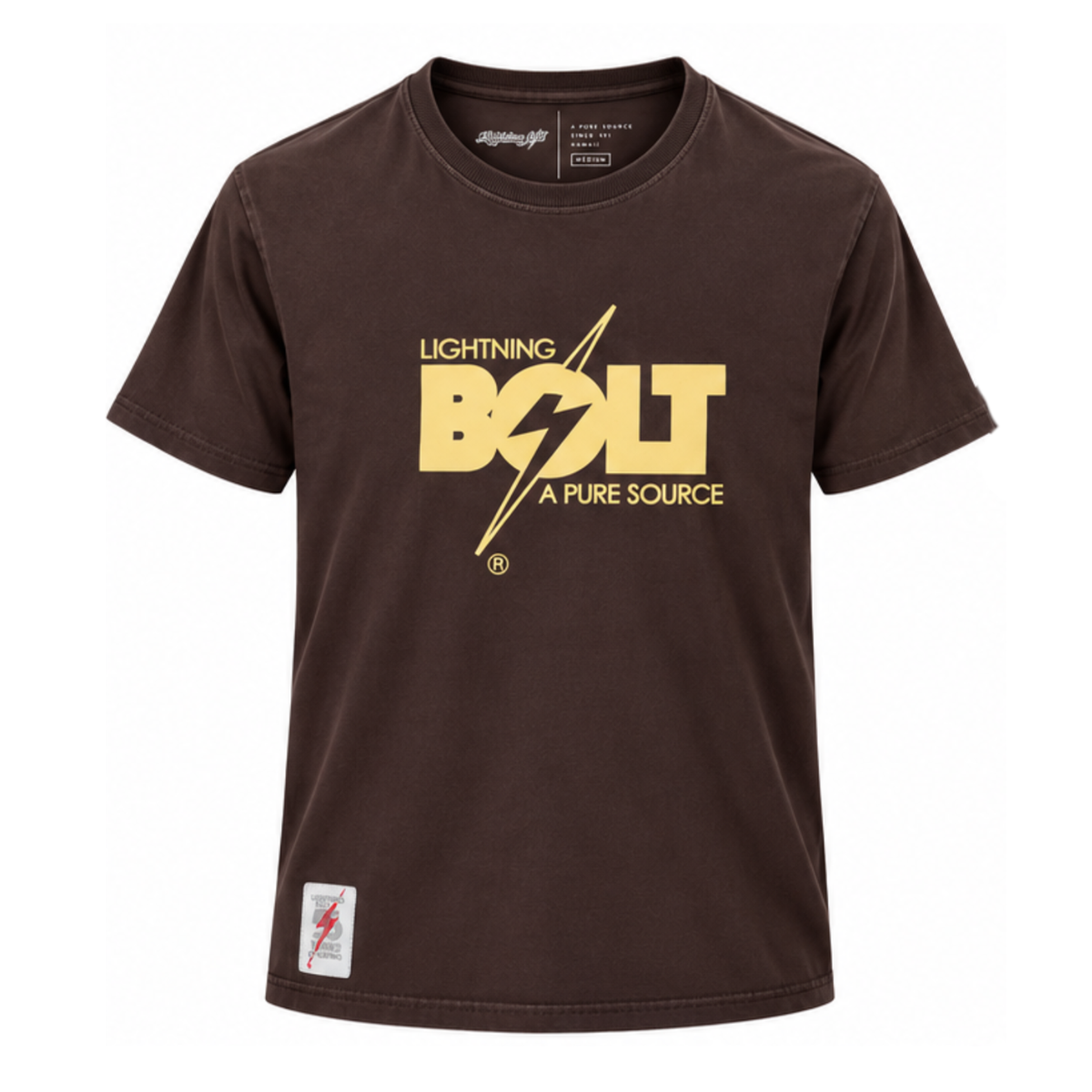 Camiseta Bolt 55 Anos - Marrom