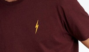CAMISETA ALGODÃO PIMA OAHU LIGHTNING BOLT