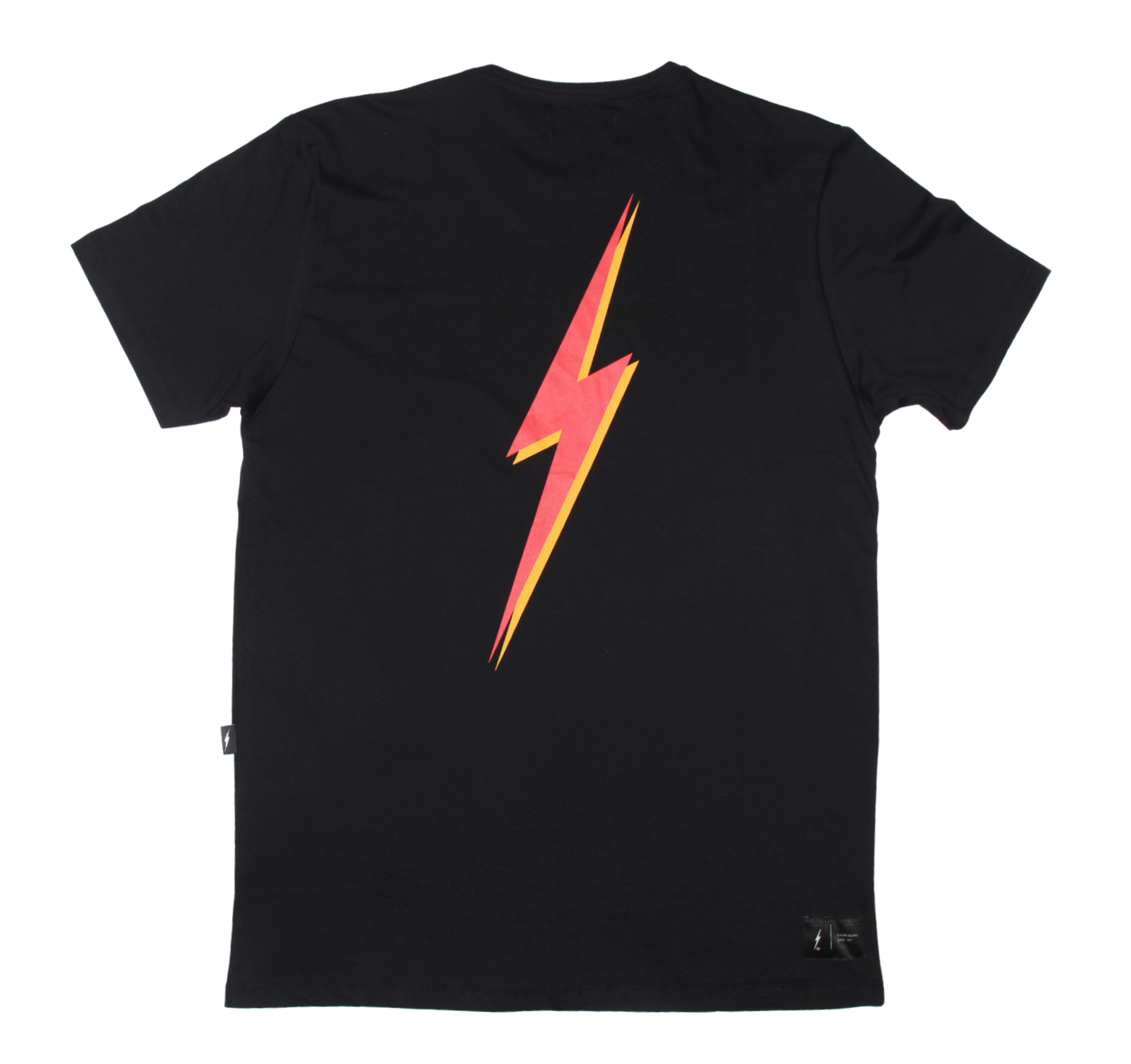 Camiseta Heritage Lightning Bolt - Preta