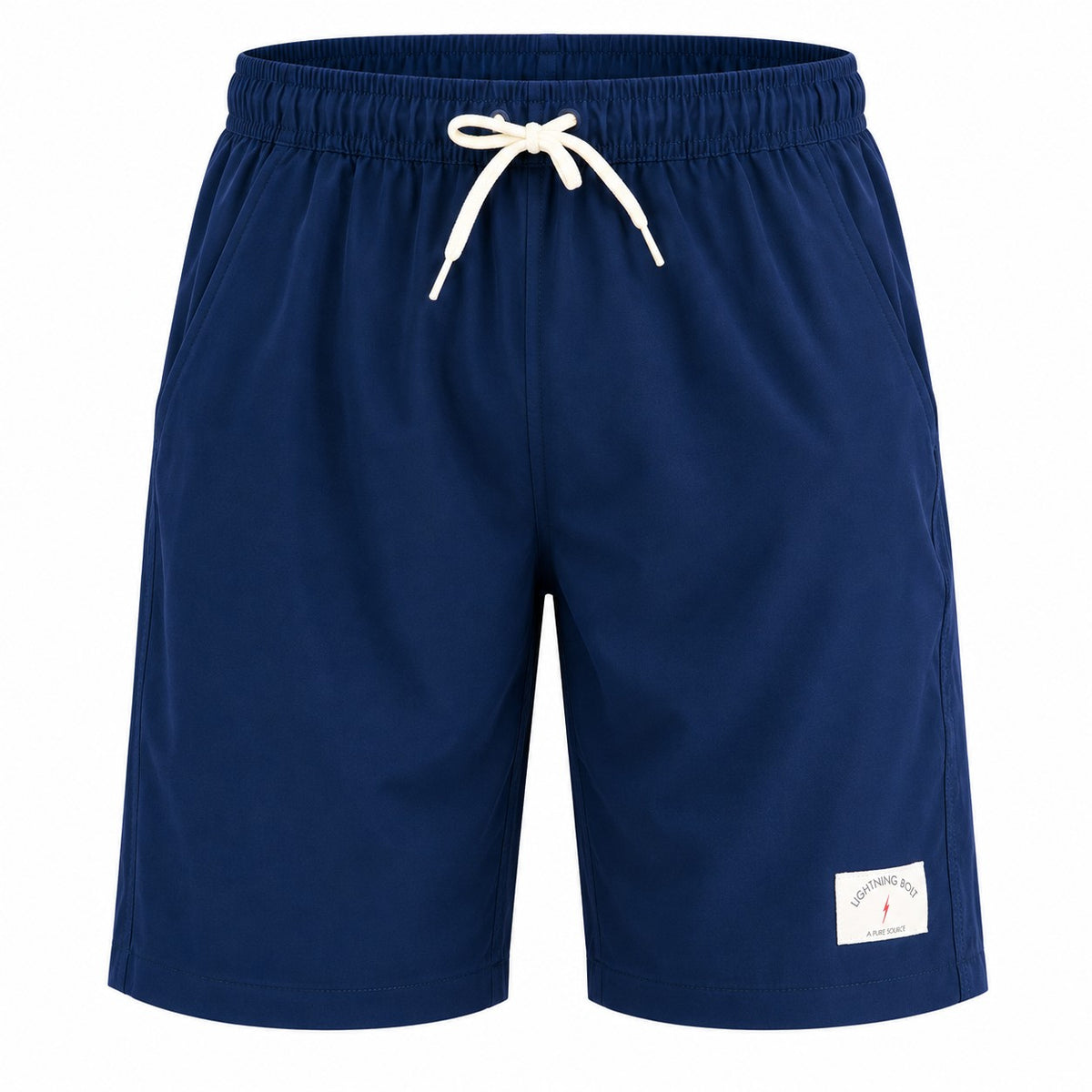 Bermuda Retrô com elástico North Shore Plus Size 17" - Azul