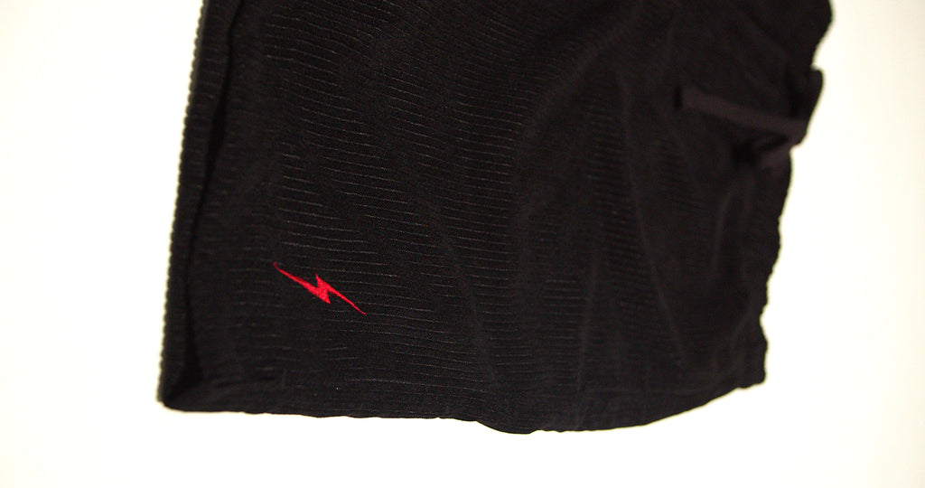 Bermuda Lightning Bolt Veludo Rocky Point - Preto