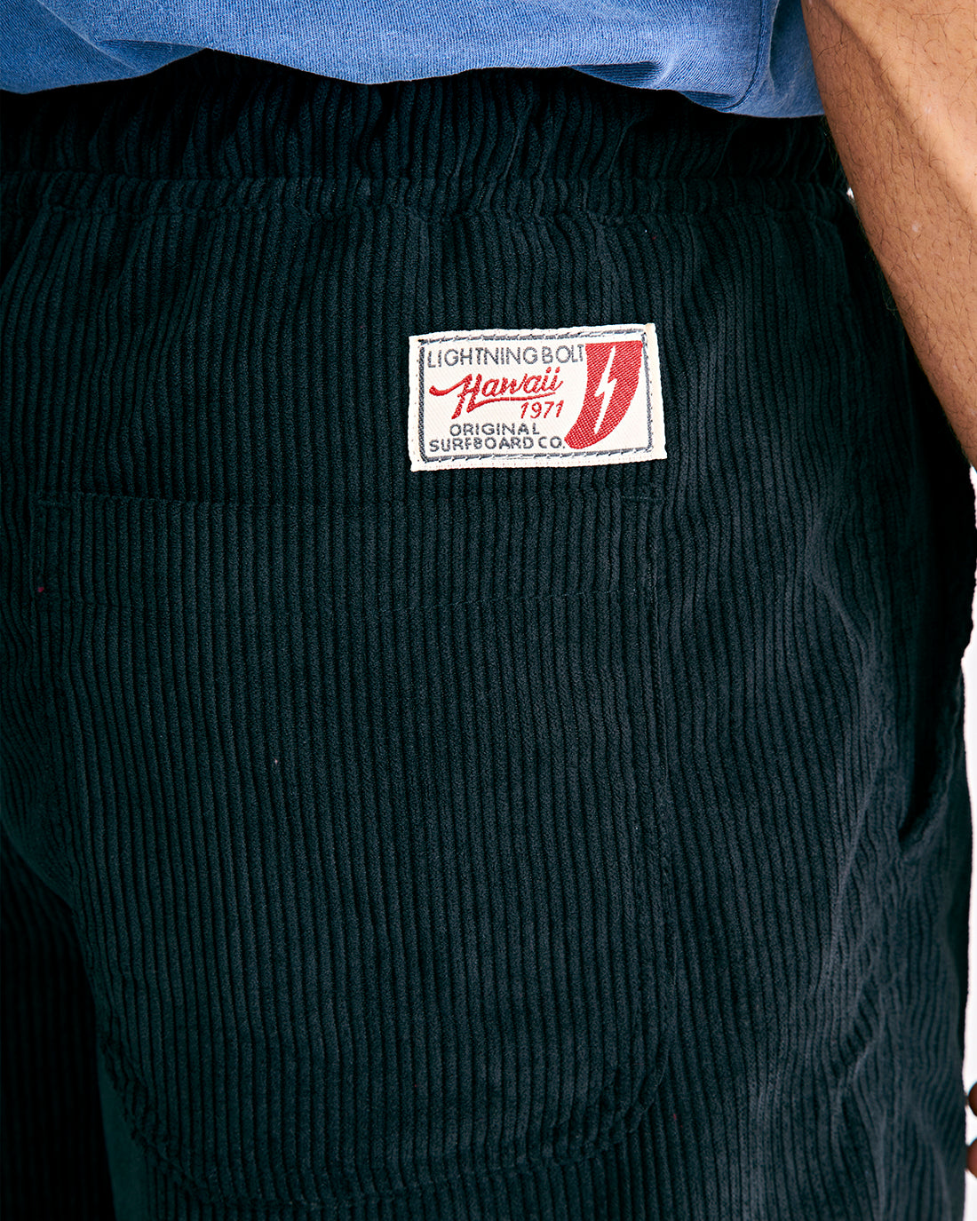 Calça Cotelê Backdoor - Preto