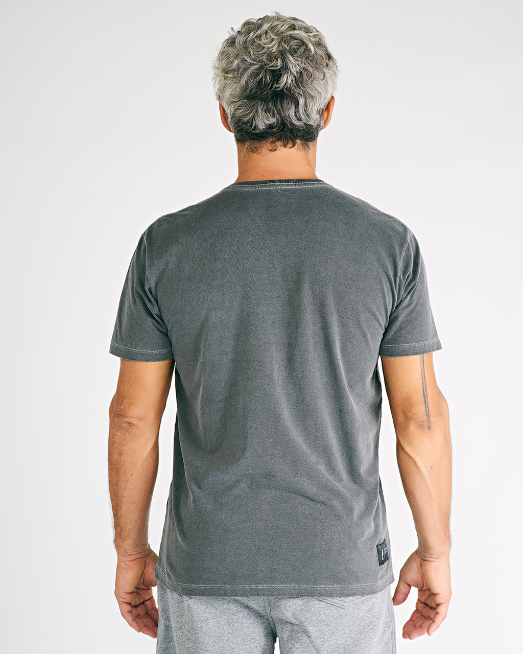 Camiseta Hawaii Lightning Bolt - Cinza