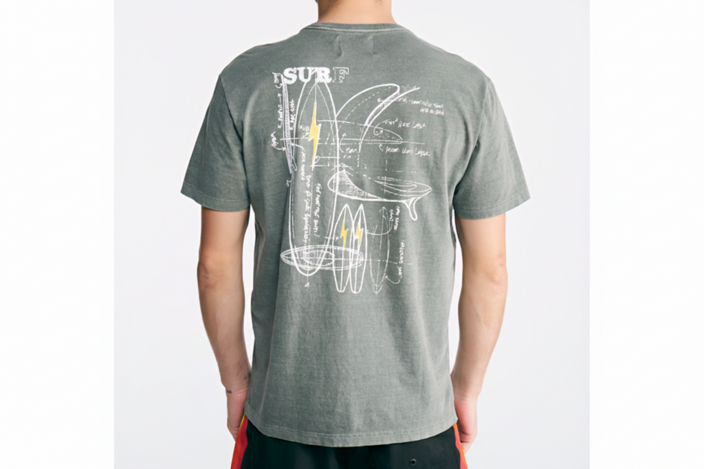 Camiseta Hanalei - Cinza