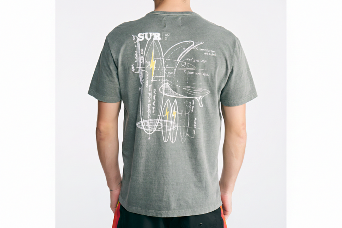 Camiseta Hanalei - Cinza