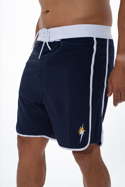 Bermuda de Surf 18" Star Bolt Viés - Azul
