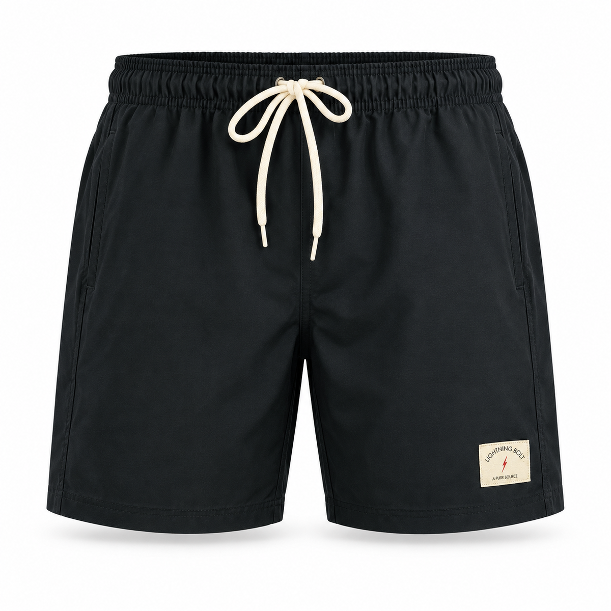 Shorts Santiago Retrô 16" - Preto