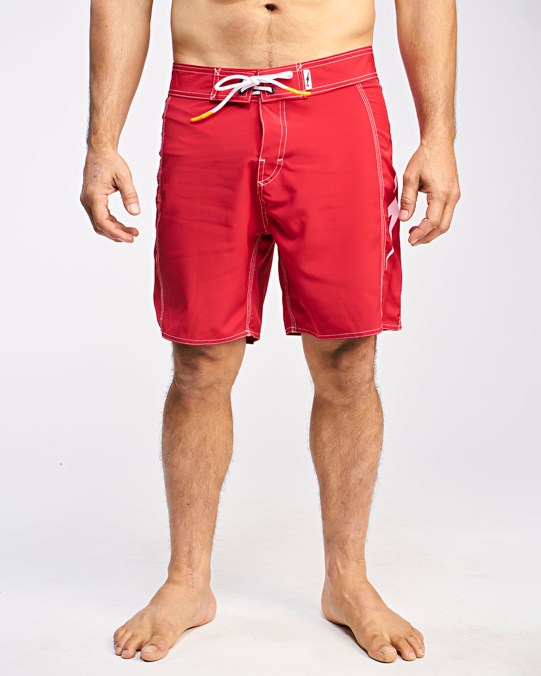 Bermuda de Surf 17" Citron - Vermelho