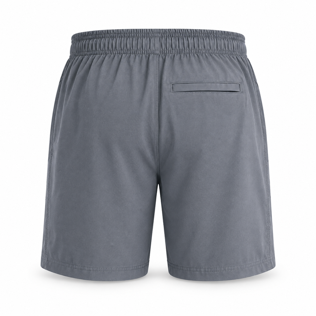 Shorts Santiago Retrô 16" - Cinza