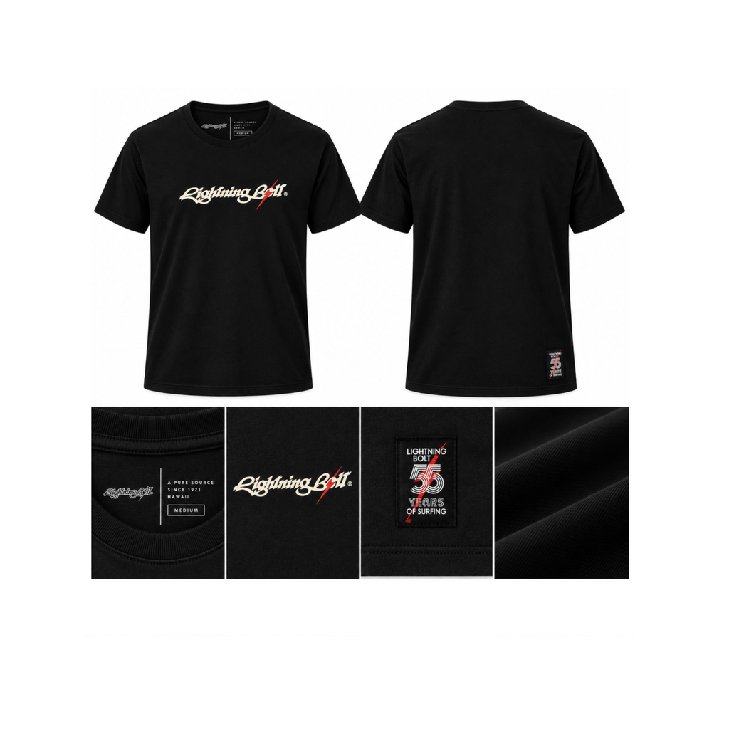 Camiseta Firma Cotton Premium 55 Anos - Preto