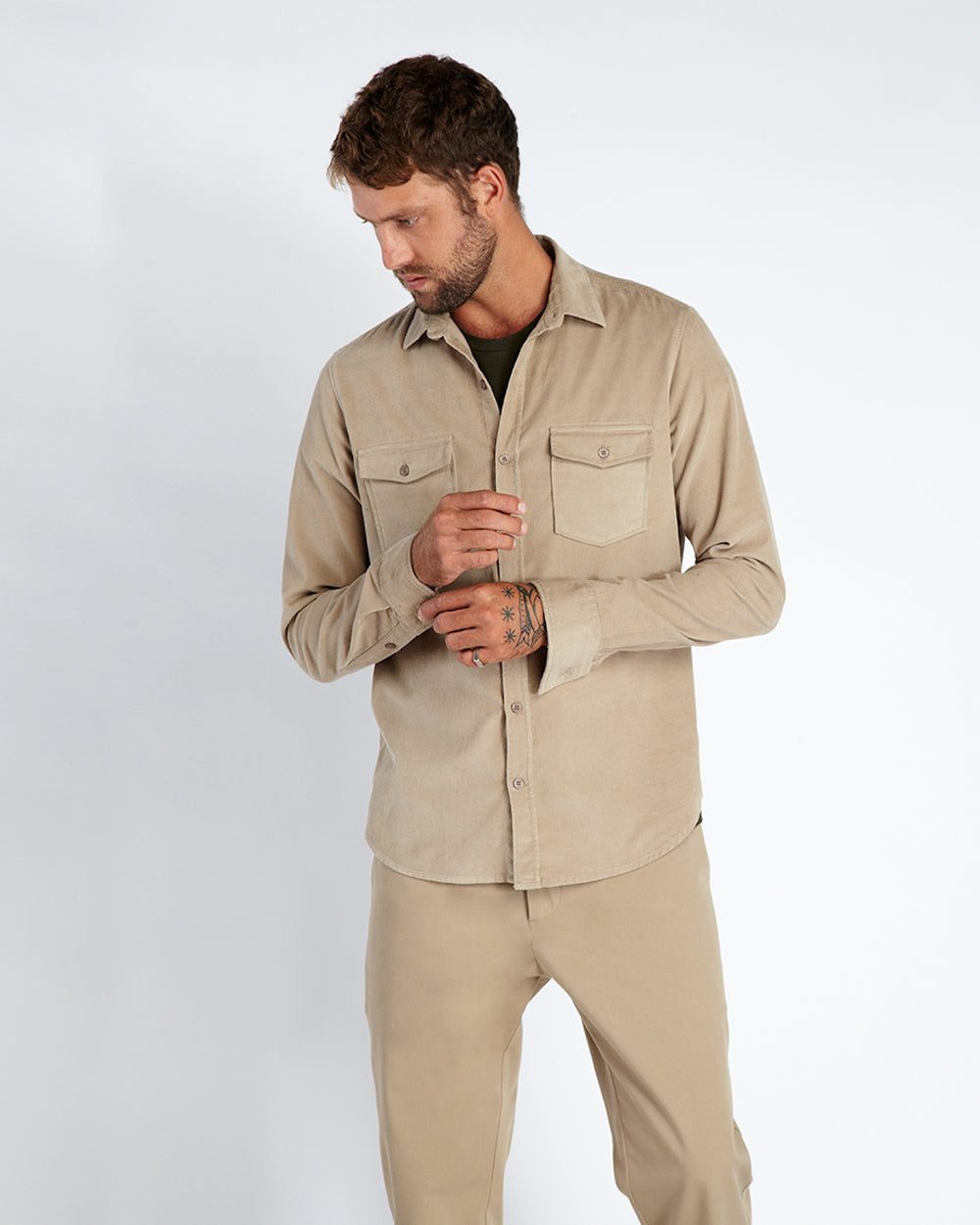 Camisa Aluminium - Bege