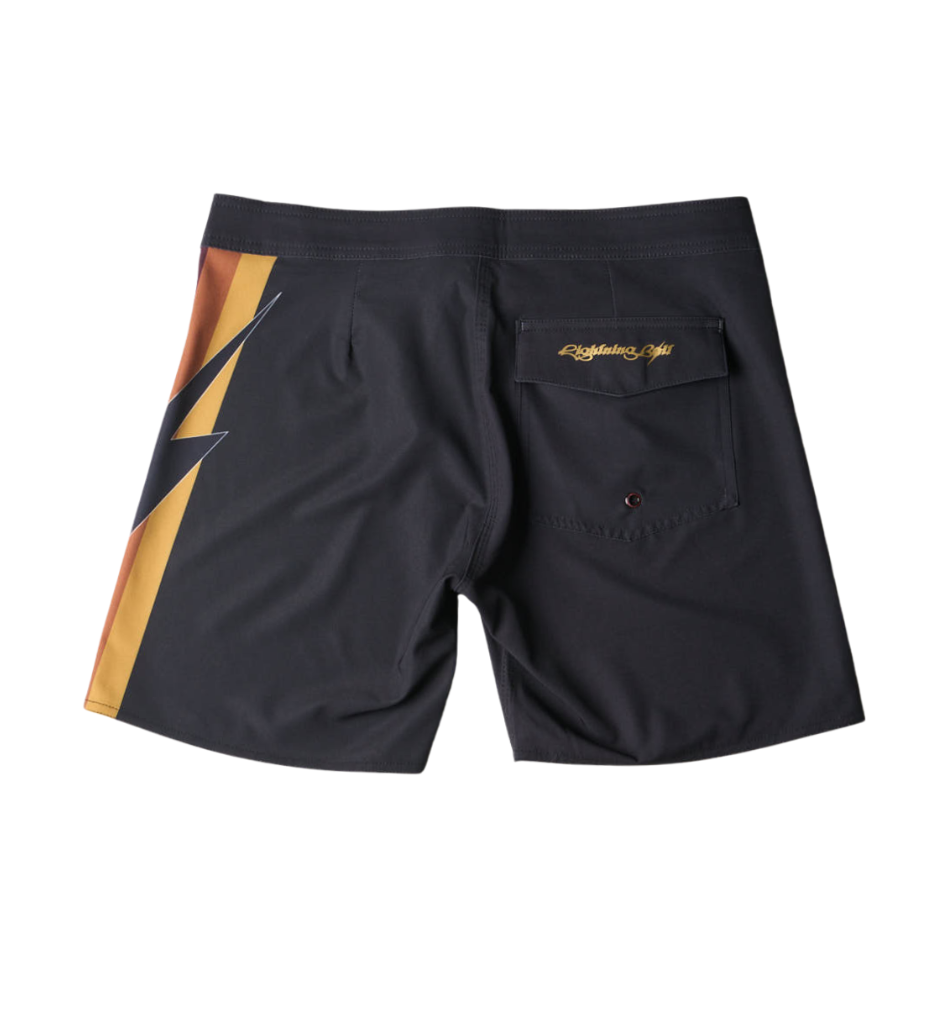 Bermuda de surf 17" Heritage 55 anos - Preto