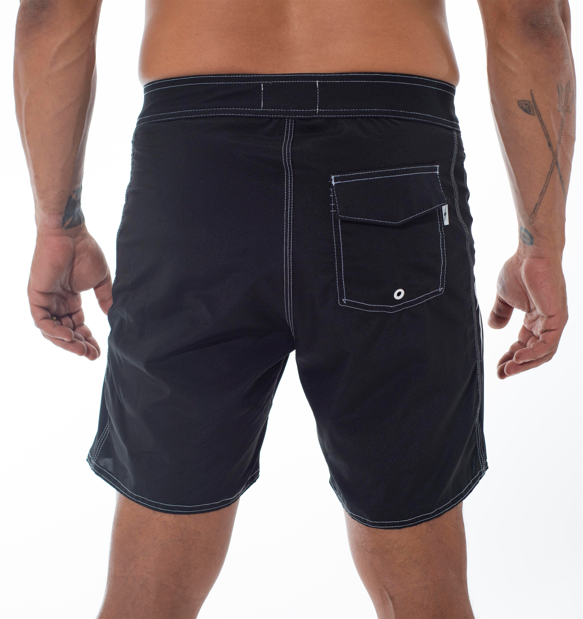 Bermuda de Surf 17" Citron - Preto