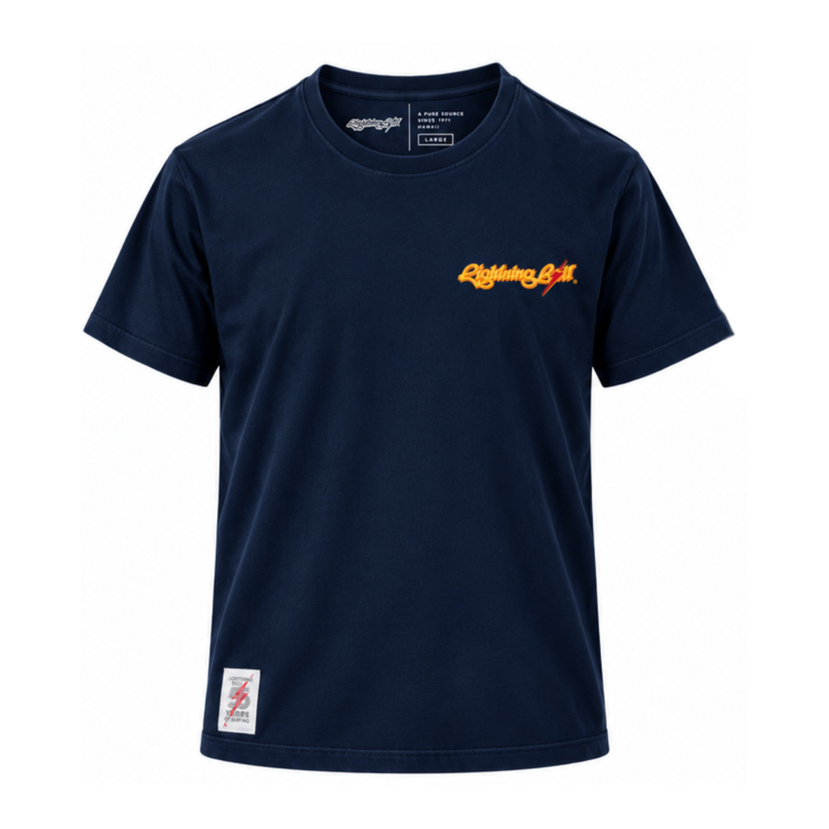 Camiseta Born in Hawaii 55 Anos - Marinho