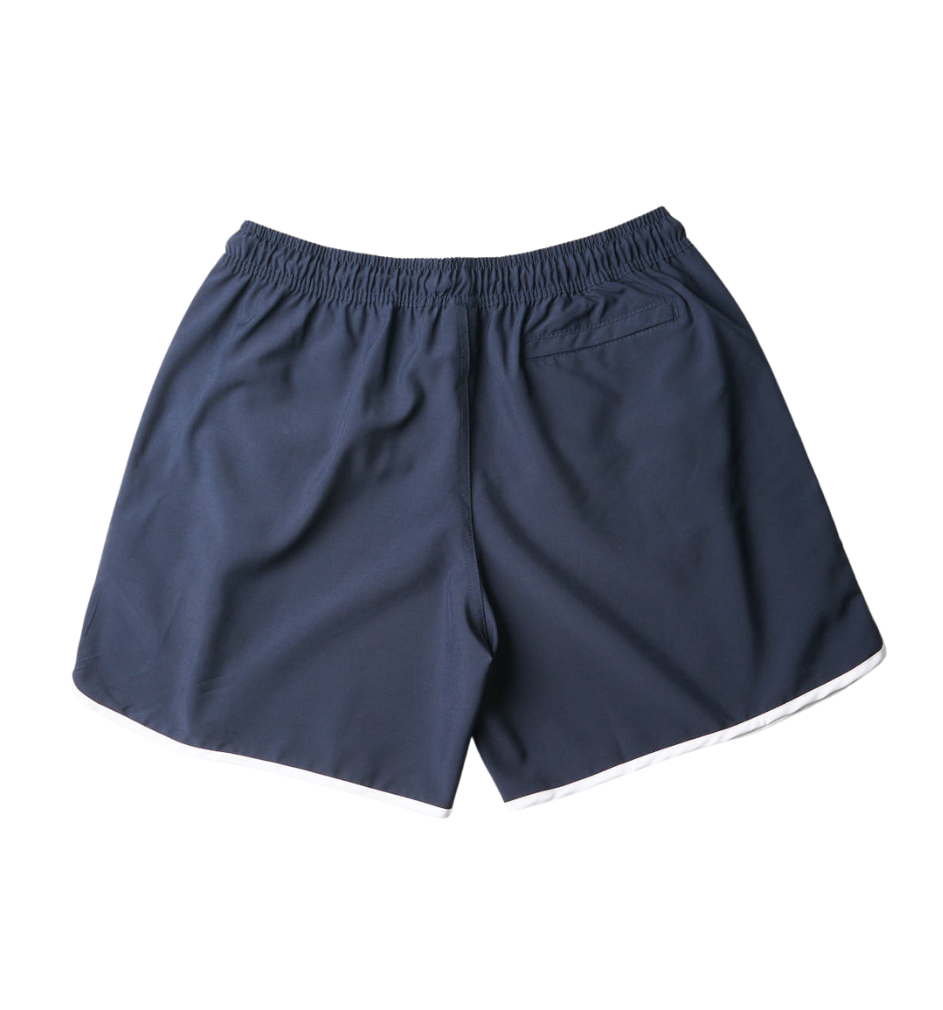 Short Retro 17" Destrua As Ondas Vies - Azul