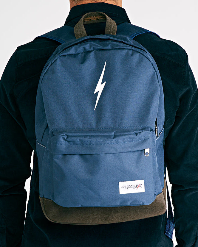 Mochila Vintage Lightning Bolt - Azul