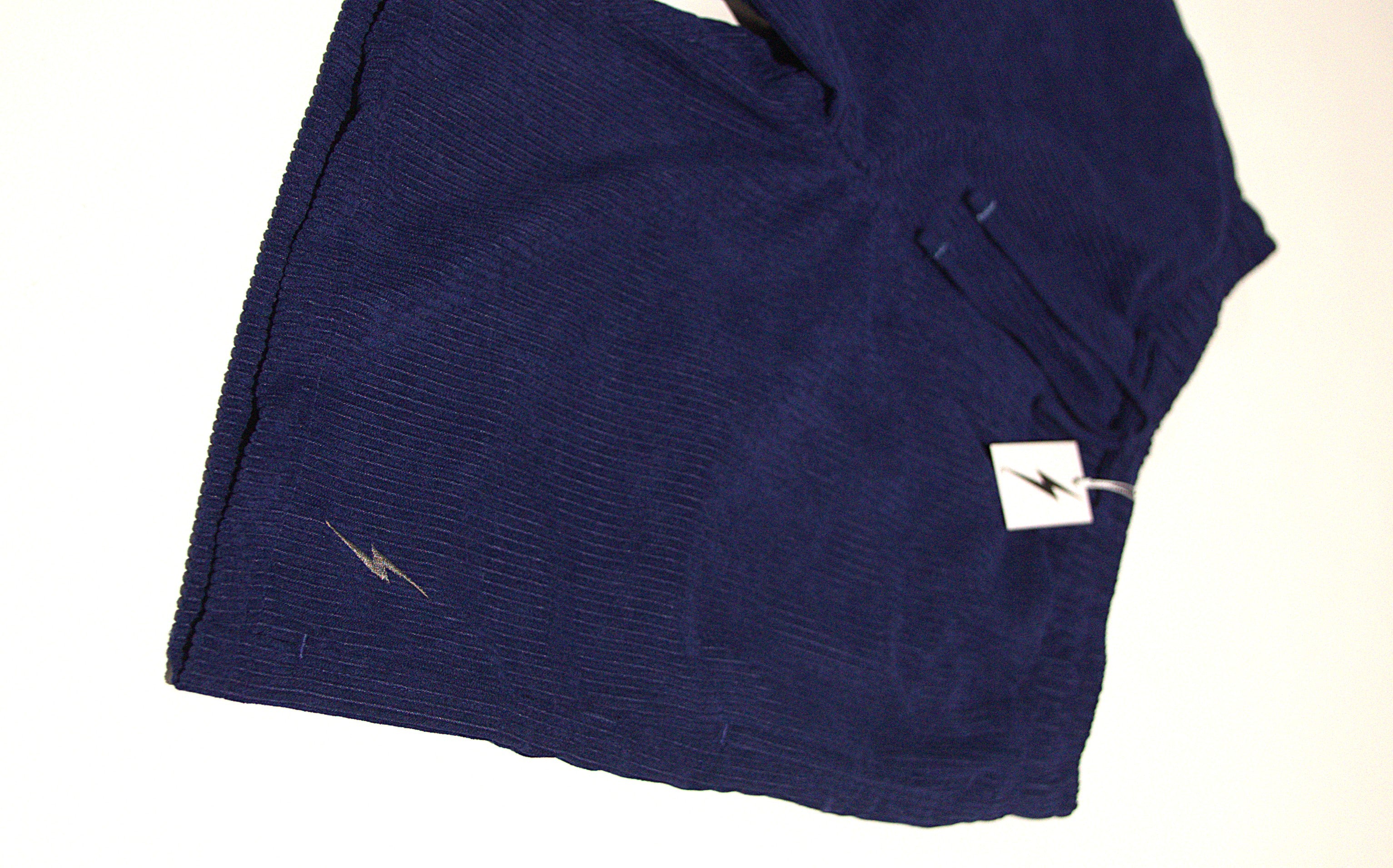 Bermuda Lightning Bolt Veludo Rocky Point - Azul