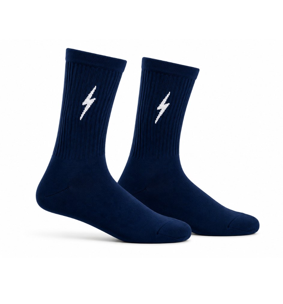 Meia Lightning Bolt Classic - Marinho