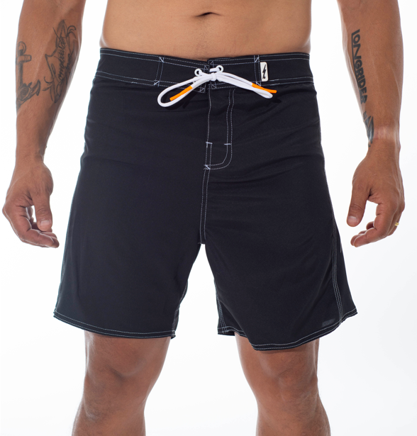 Bermuda de Surf 17" Citron - Preto