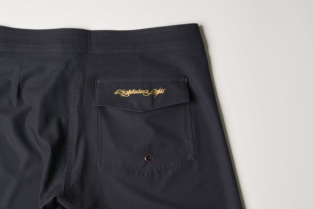 Bermuda de surf 17" Heritage 55 anos - Preto