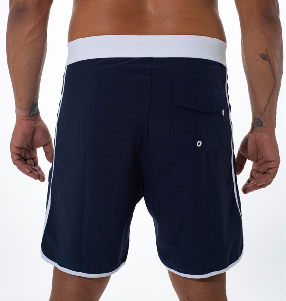 Bermuda de Surf 18" Star Bolt Viés - Azul