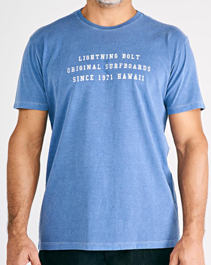 Camiseta Original Lightning Bolt - Azul