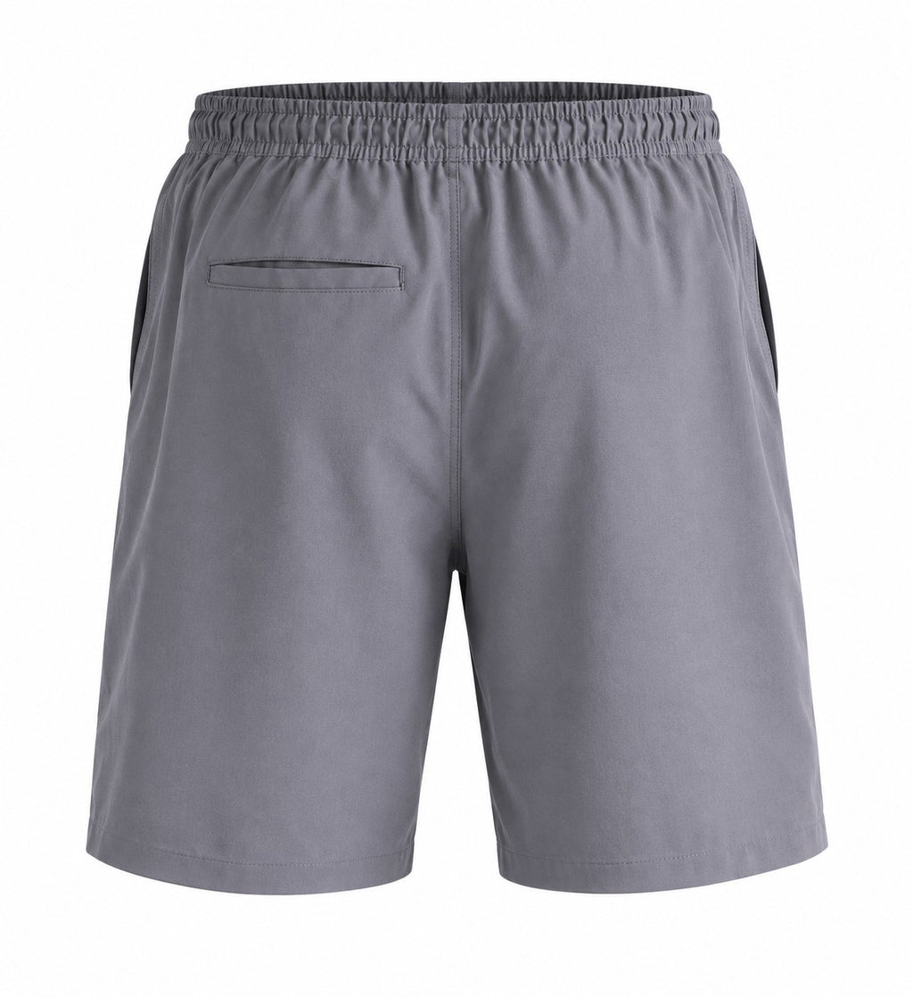 Bermuda Retrô com elástico North Shore Plus Size 17" - Cinza