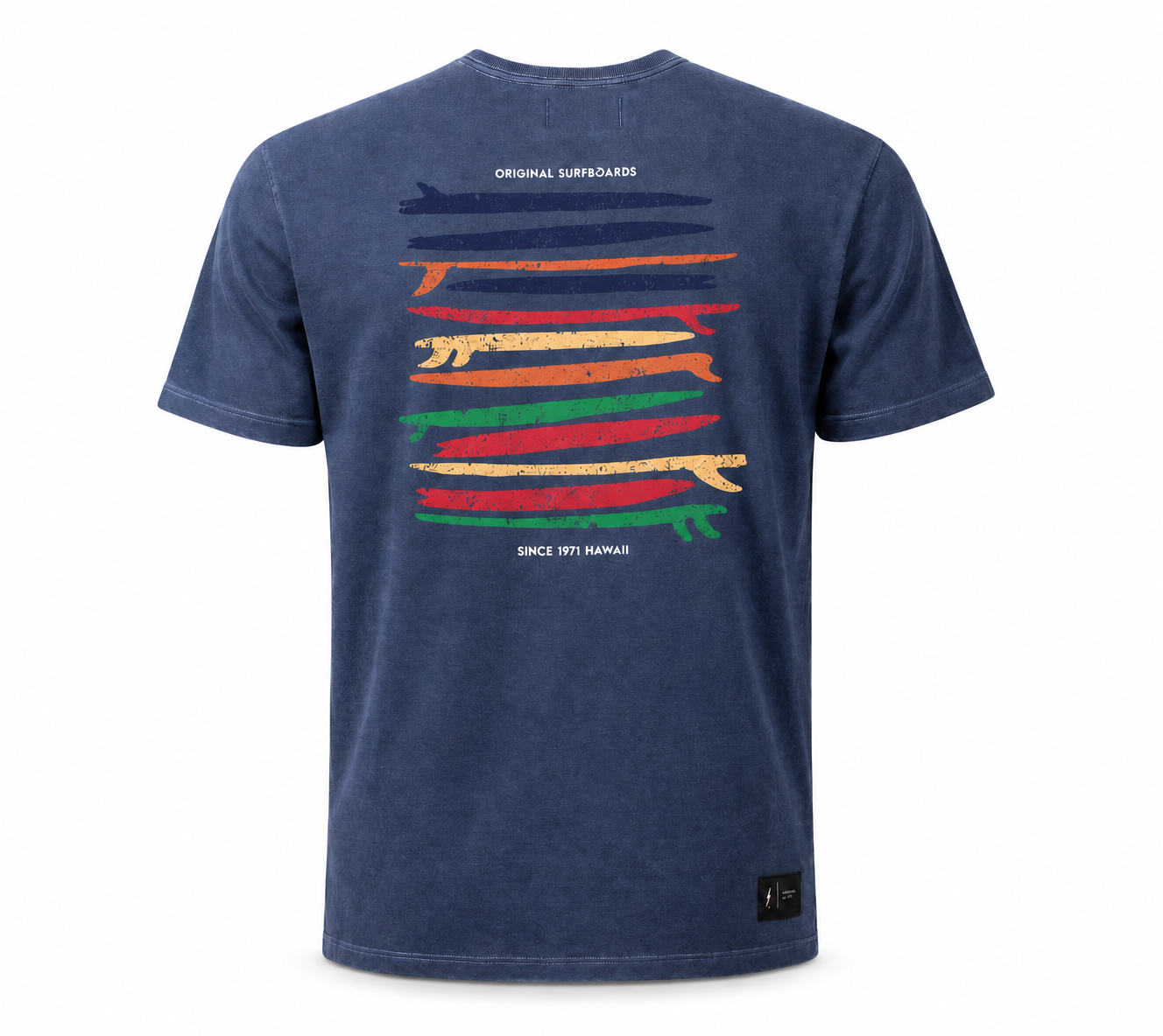Camiseta  Estonada Quiver - Azul