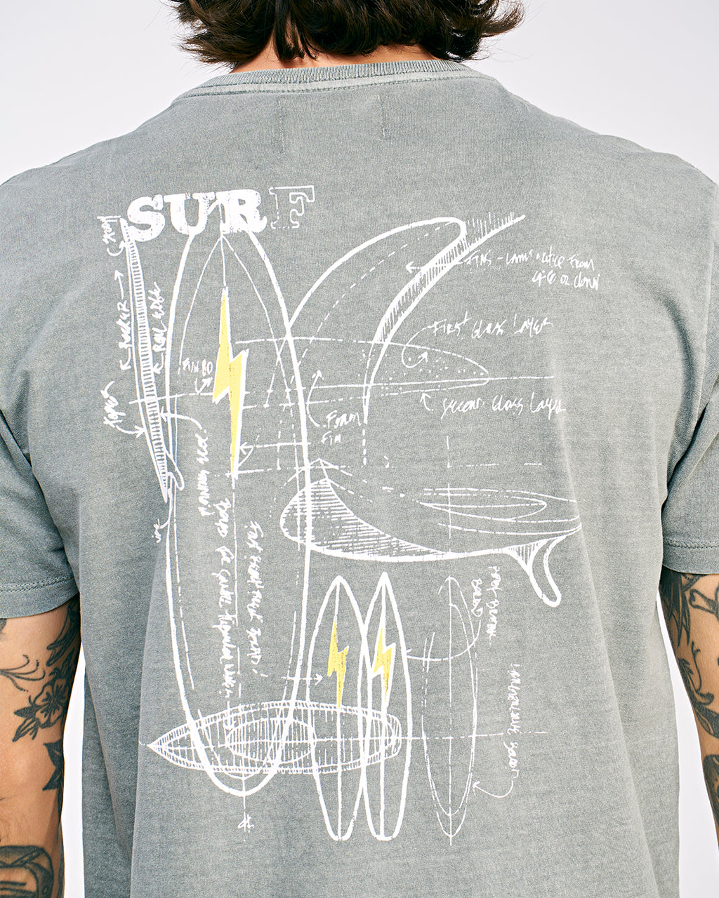 Camiseta Hanalei - Cinza