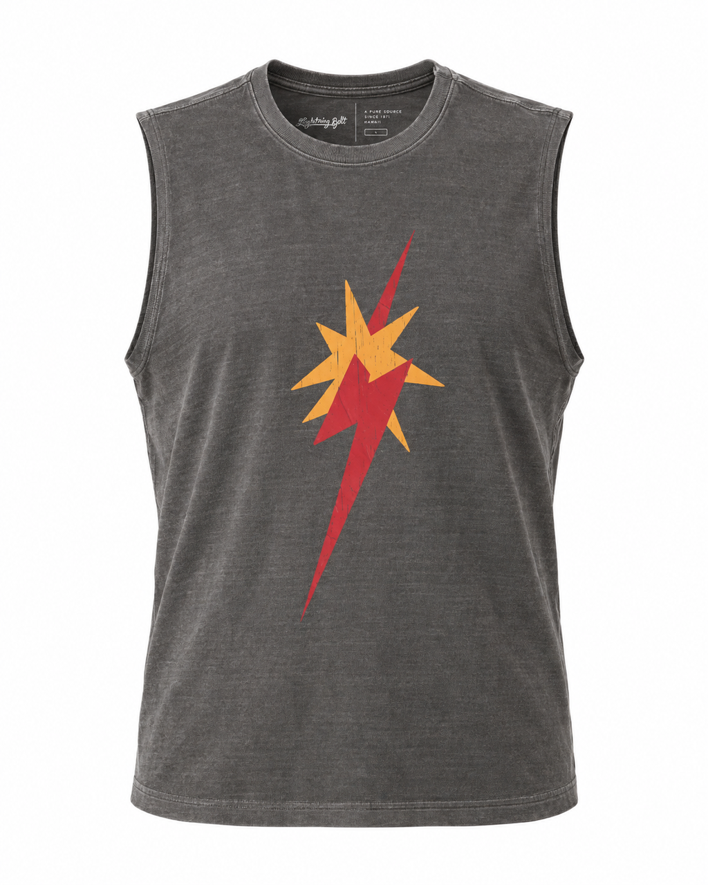 Regata Machão Star Bolt Estonada - Chumbo