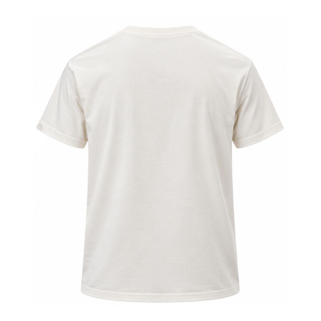Camiseta Estonada Stripes Logo 55 Anos - Off White