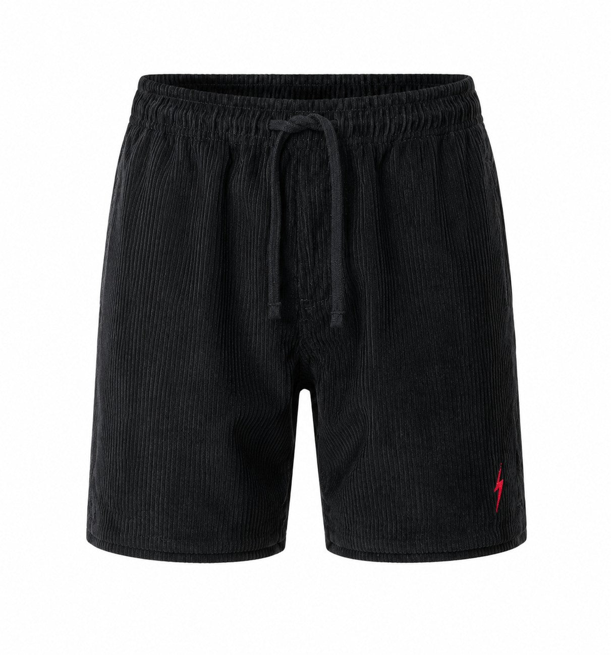 Bermuda Lightning Bolt Veludo Rocky Point - Preto