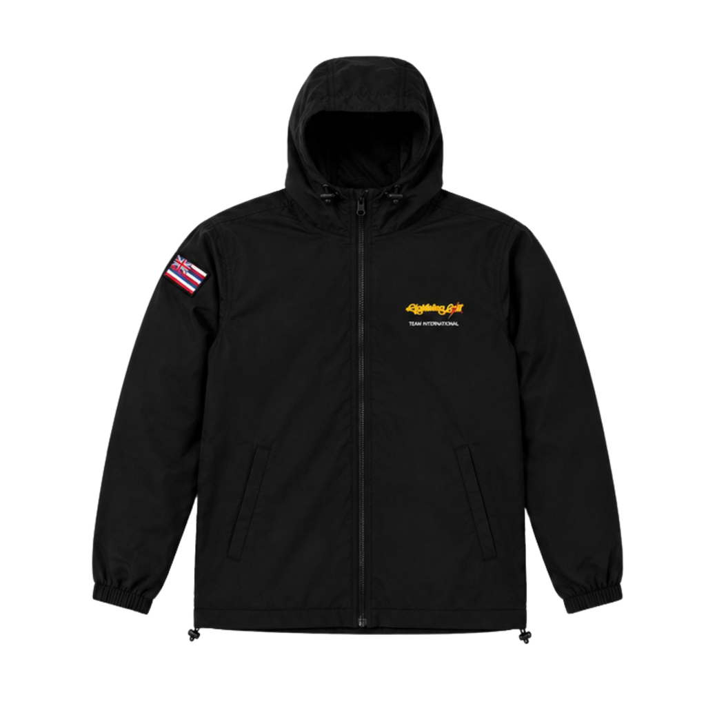 Corta vento Team Hawaii - Preto