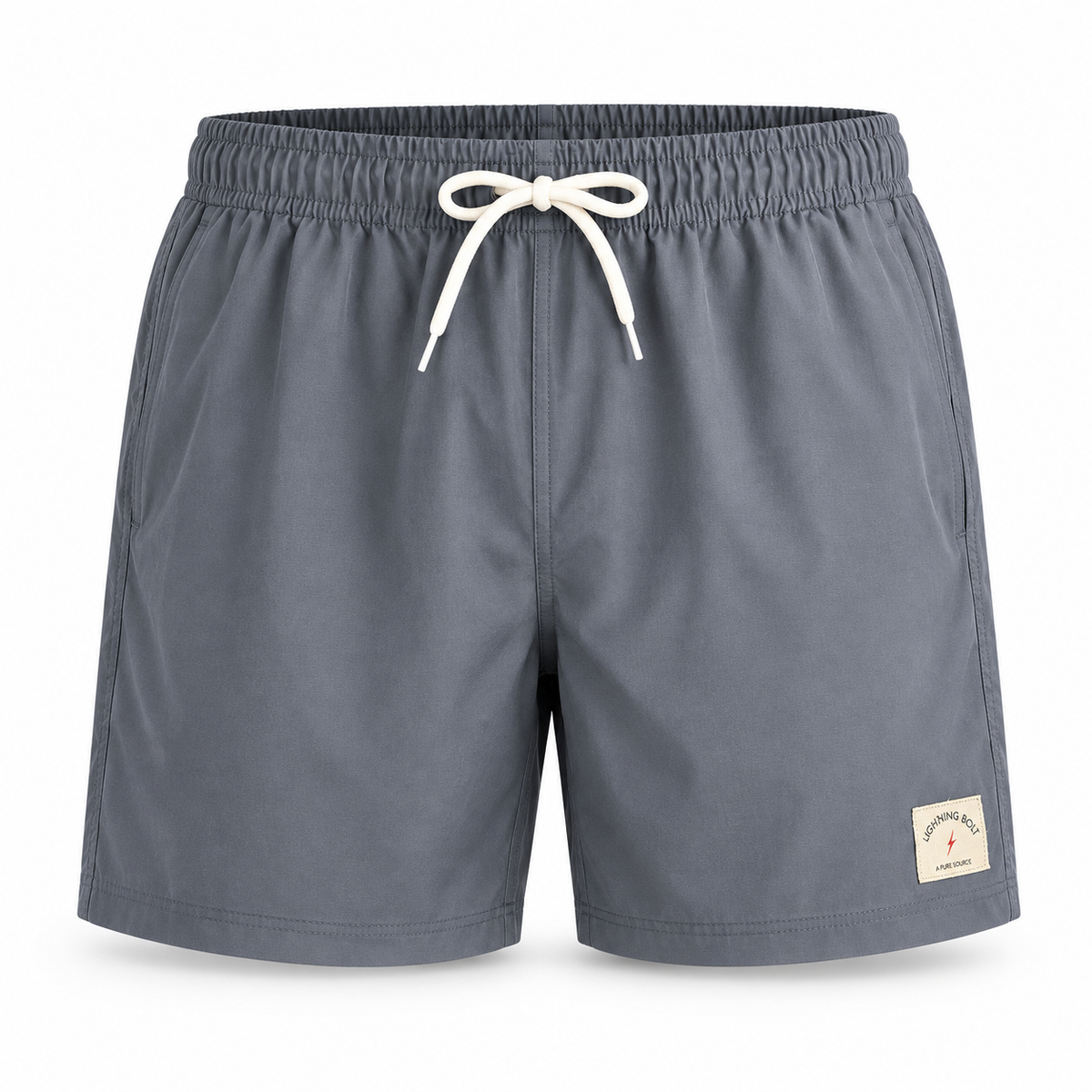 Shorts Santiago Retrô 16" - Cinza