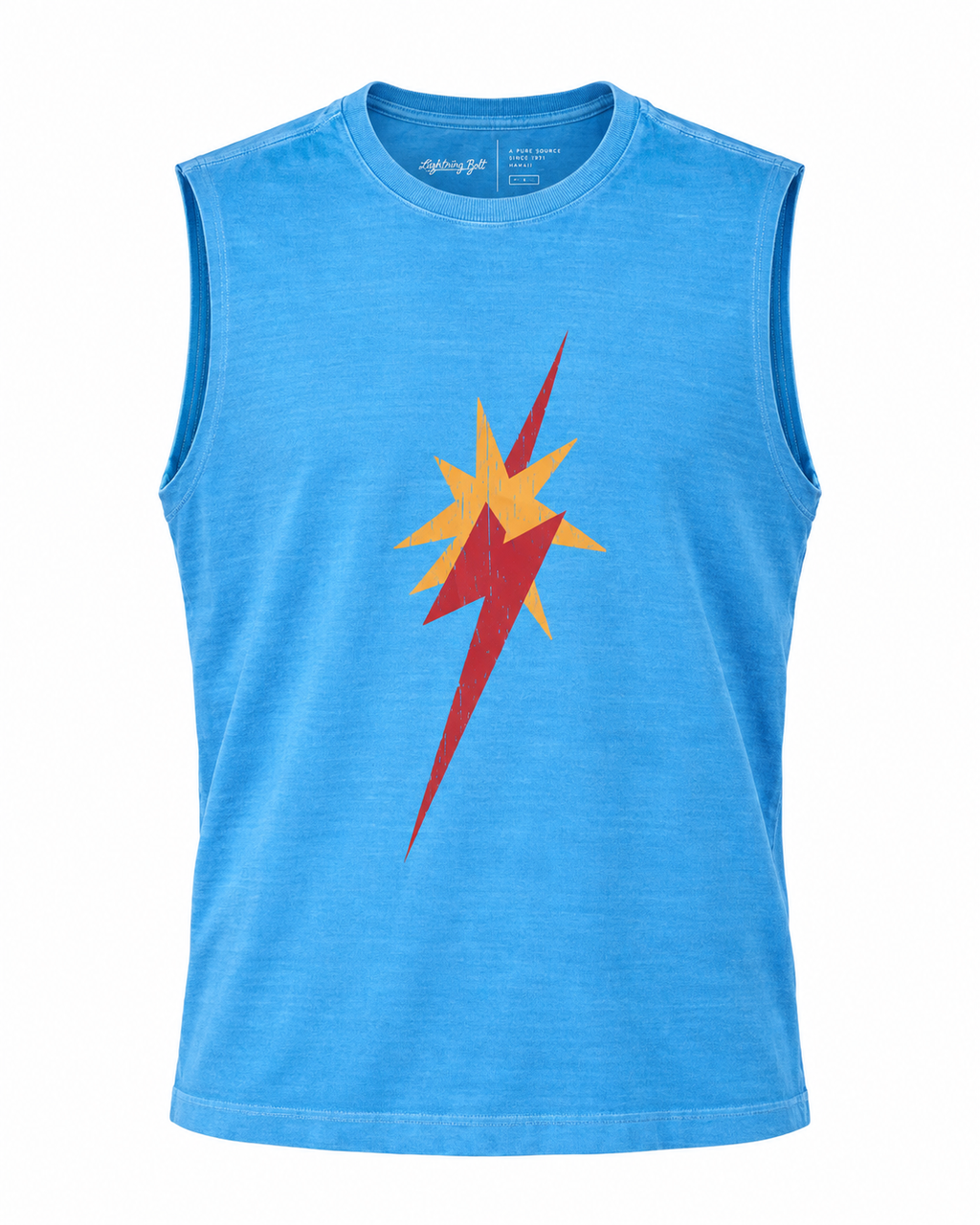 Regata Machão Star Bolt Estonada - Azul