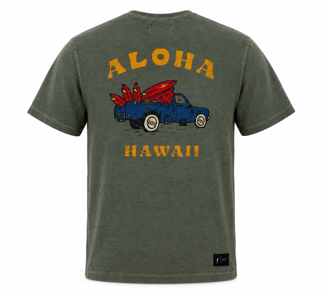 Camiseta Trucker - Verde