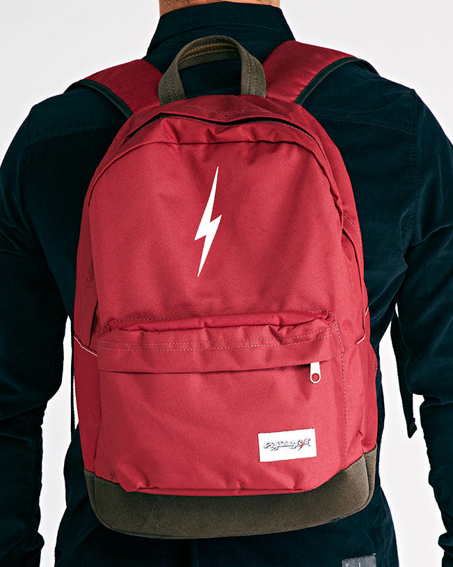 Mochila Vintage Lightning Bolt - Vinho