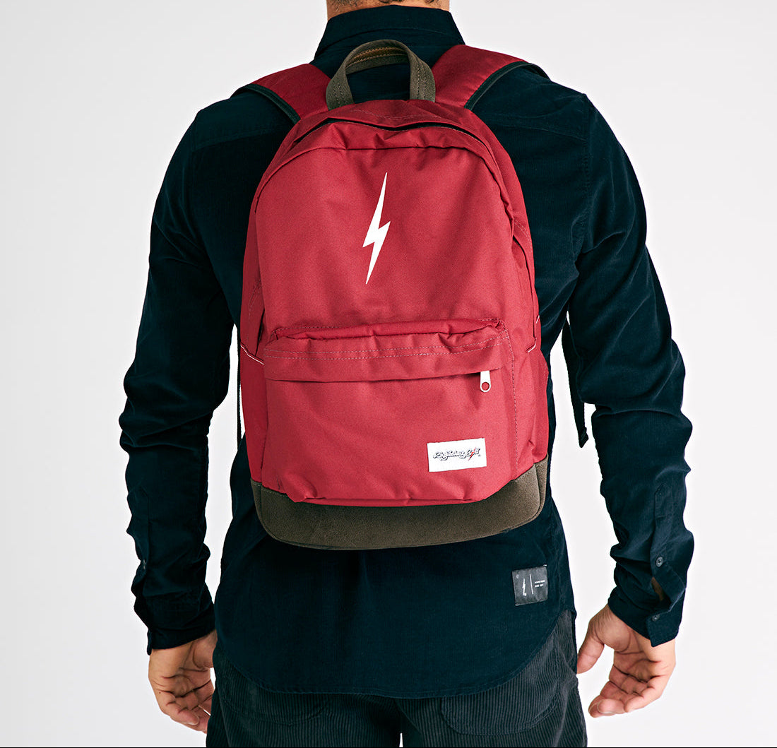Mochila Vintage Lightning Bolt - Vinho