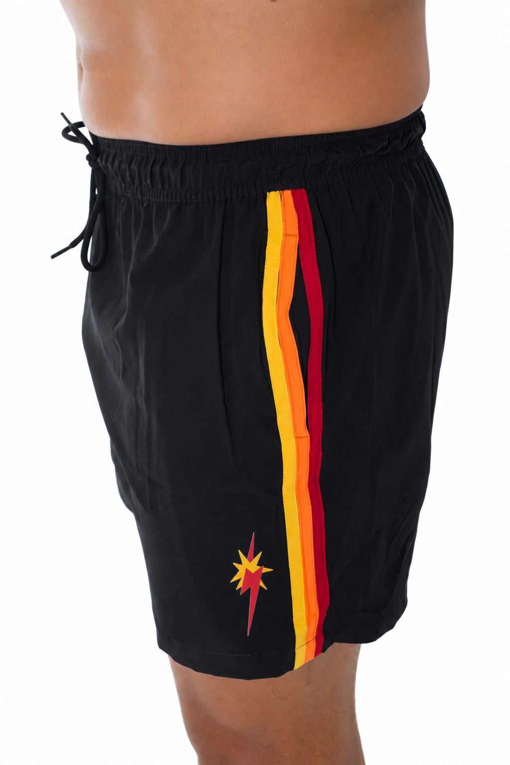 Shorts Retrô 16" Star Bolt - Preto