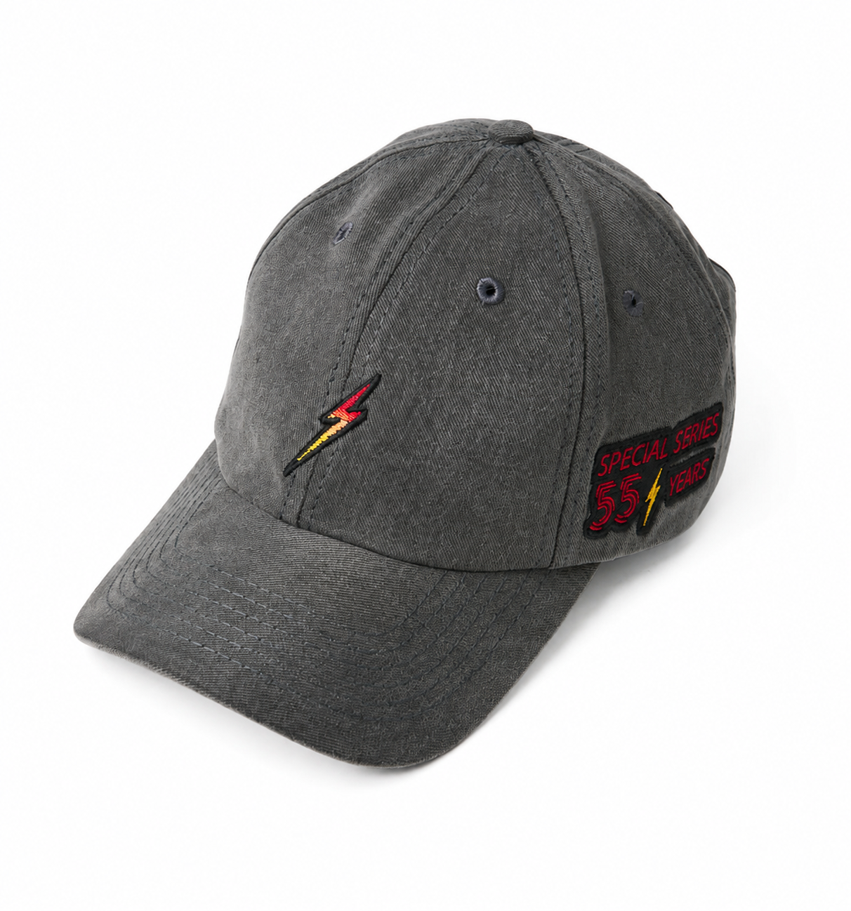 Boné Dad Hat Old 55 anos - Chumbo