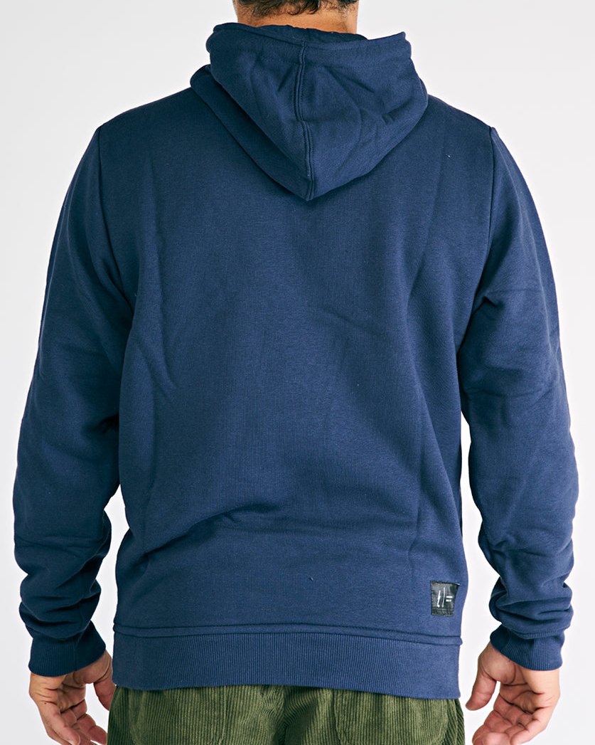 Moletom Canguru Vintage - Azul