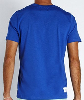 Camiseta Algodão Pima Oahu Lightning Bolt _ Royal