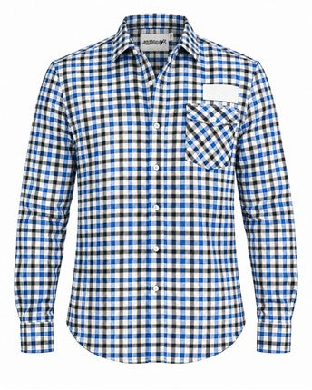 Camisa de Flanela Manga Longa Grunge - Mescla