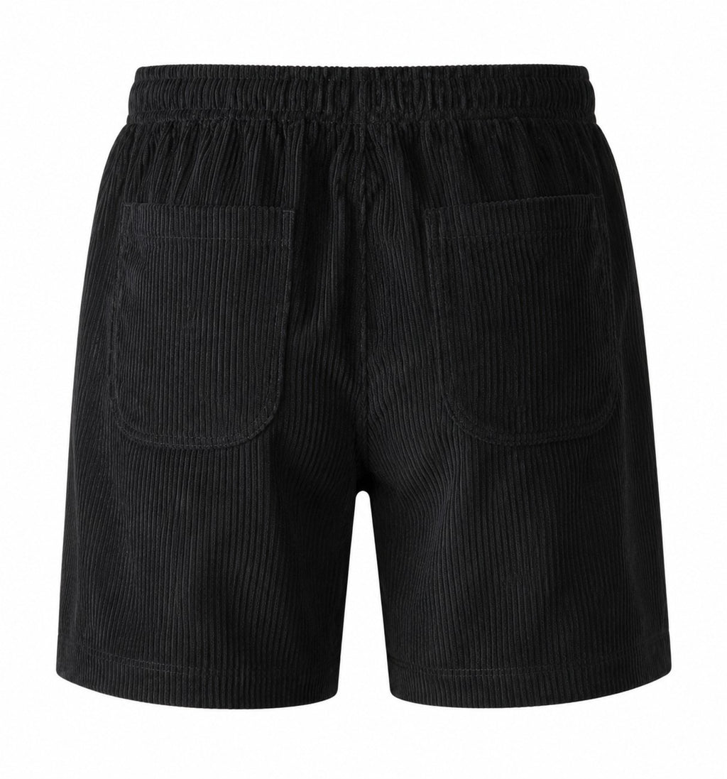 Bermuda Lightning Bolt Veludo Rocky Point - Preto