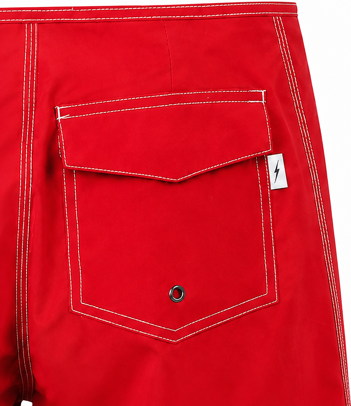 Bermuda de surf 17" Citron 55 anos - Vermelho